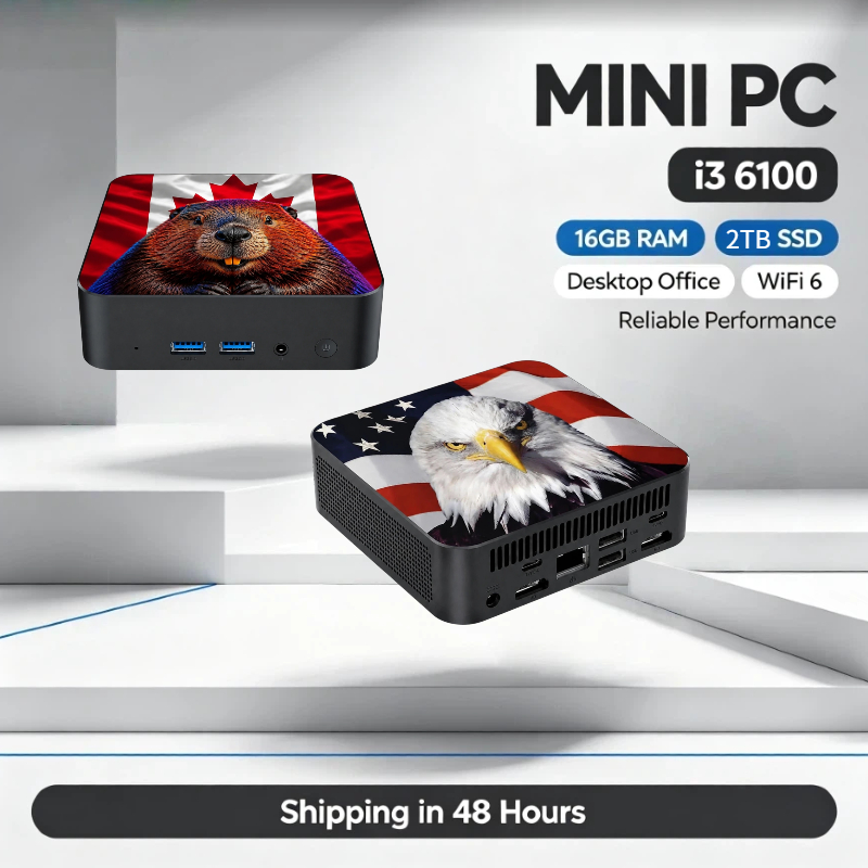 Mini Pc Windows - Mini PC Compact Intel Core i3-6100