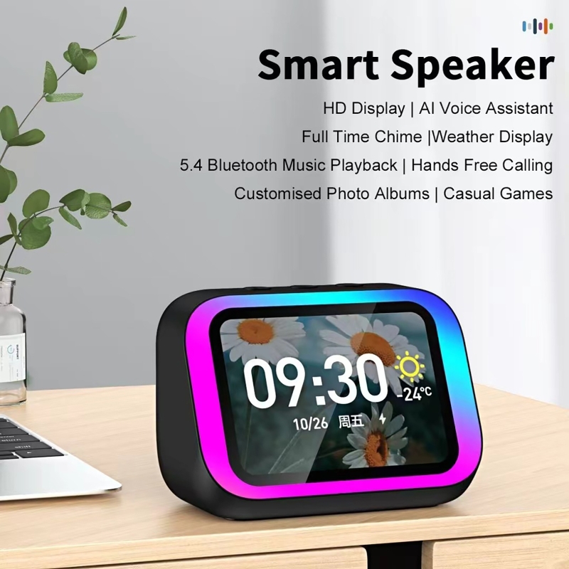 Portable Translator Device - Assistant vocal IA, enceinte Bluetooth avec