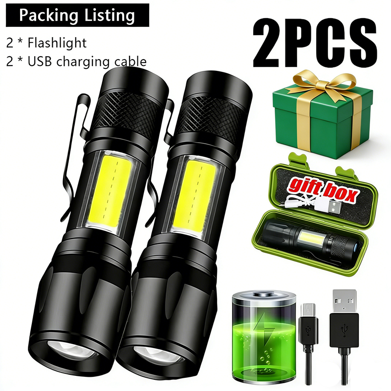 Mini Electronics Gadgets - Mini lampe torche LED COB+XPE, torche
