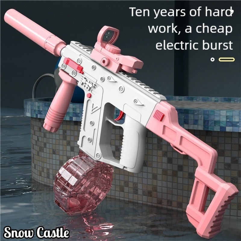 Electronics Gadgets For Kids - Pistolet à eau électrique blanc/bleu, haute
