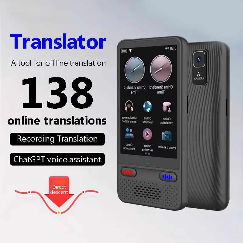 Portable Translator Device - Traducteur de langues, prise en charge