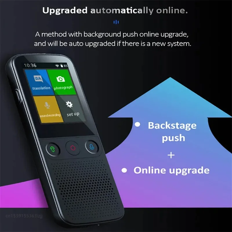 Portable Translator Device - Nouveau Traducteur Vocal Intelligent 2026 T10