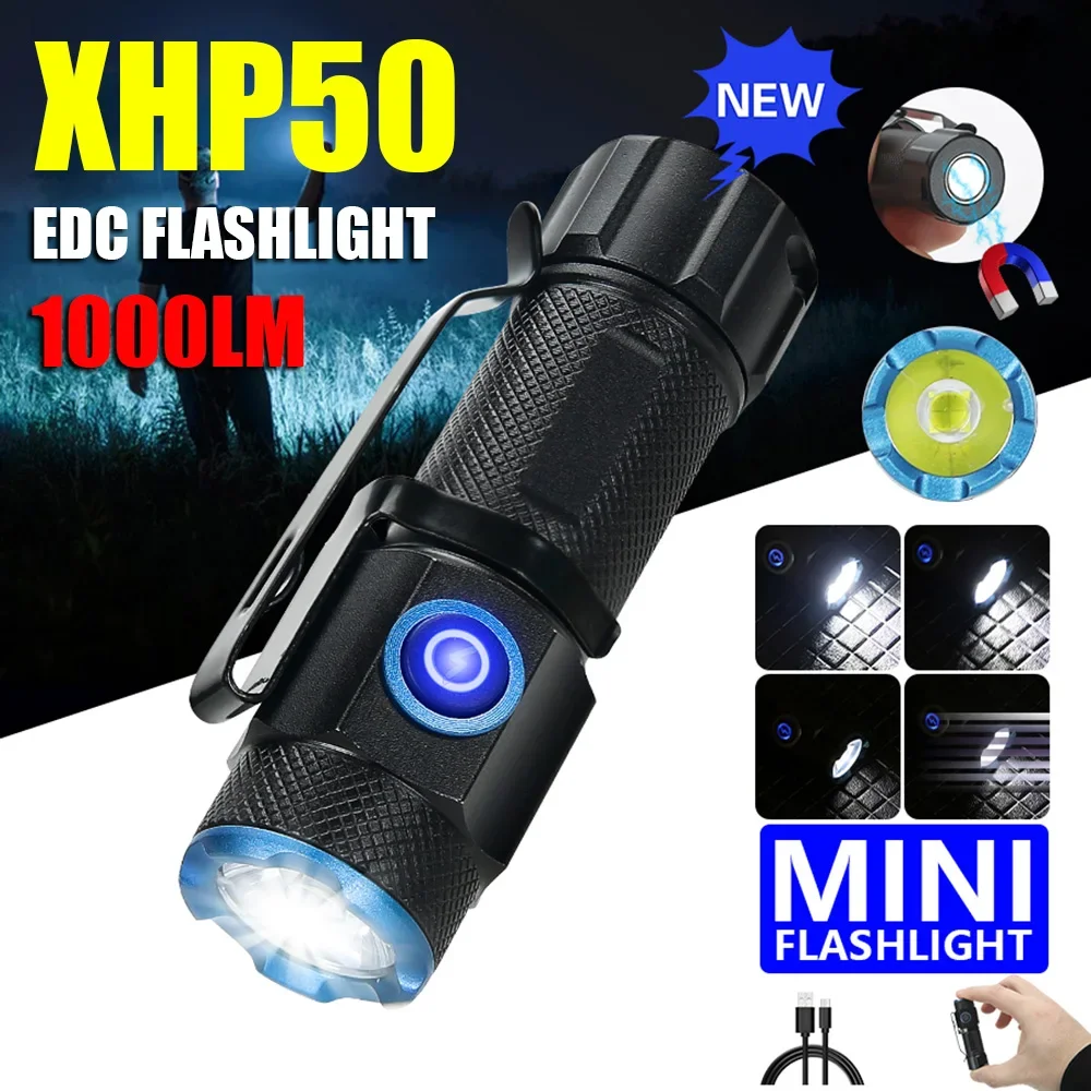 Mini Electronics Gadgets - Lampe de poche LED P50 super