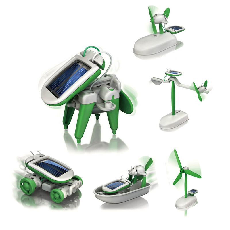 Kit Robot Solaire 6-en-1 : Jou - Electronics Gadgets For Kids avis et prix