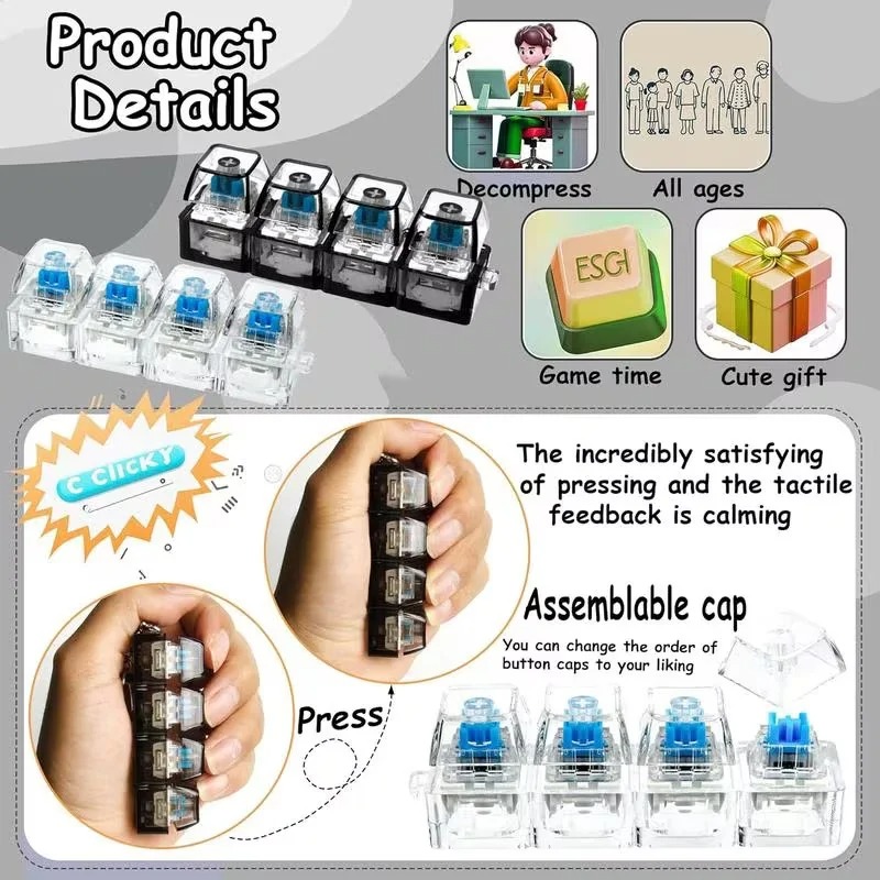 Porte-clés LED clavier, jouet  - Electronics Gadgets For Kids avis et prix