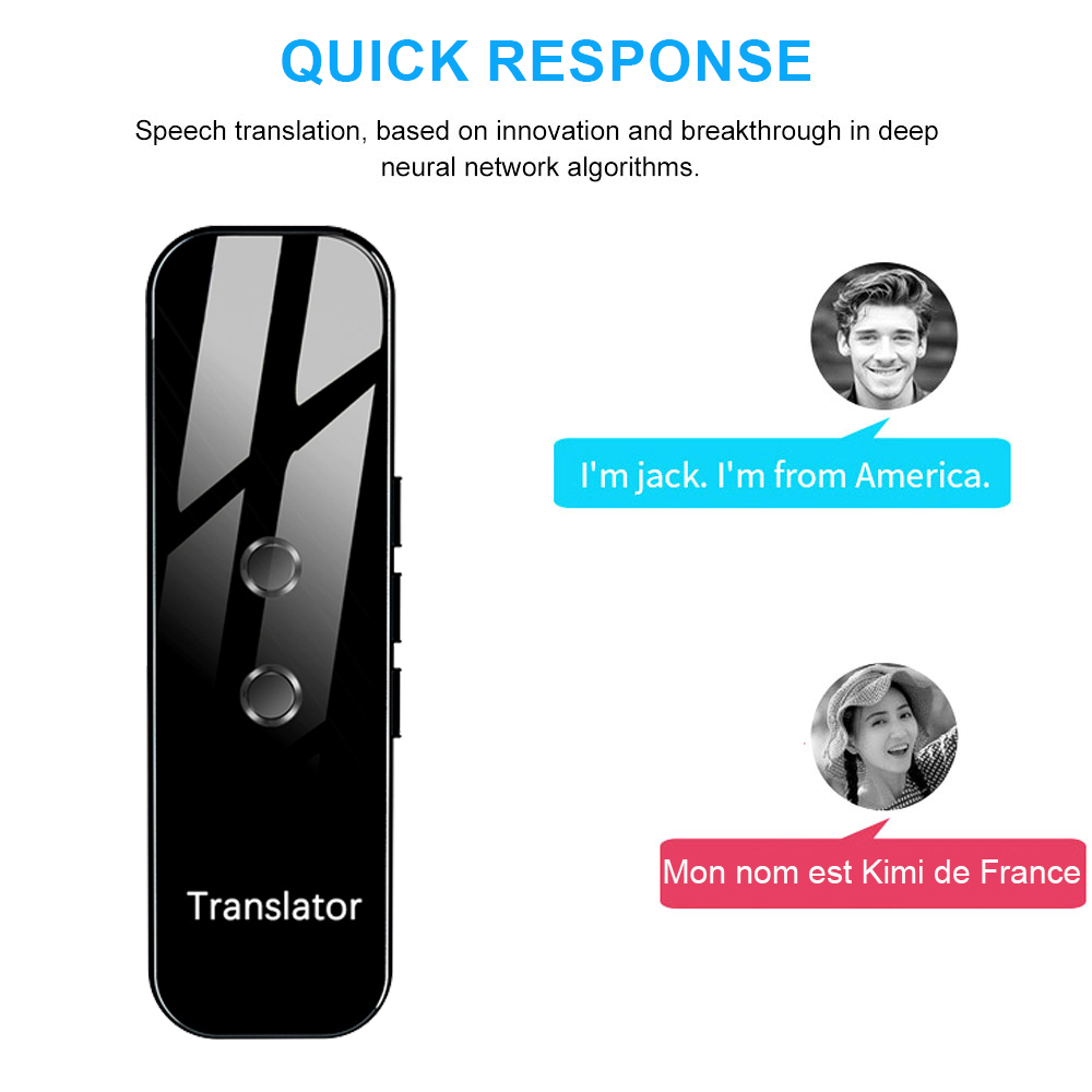 1 traducteur instantané de lan - Portable Translator Device avis et prix