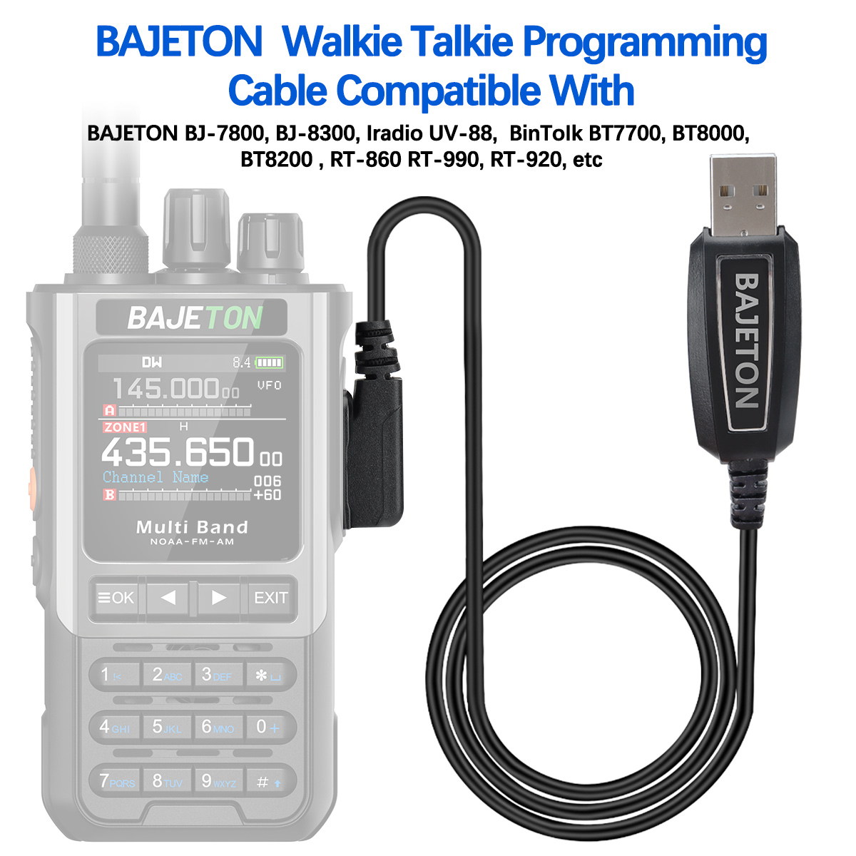 BAJETON talkie-walkie câble de - Mini Electronics Gadgets avis et prix