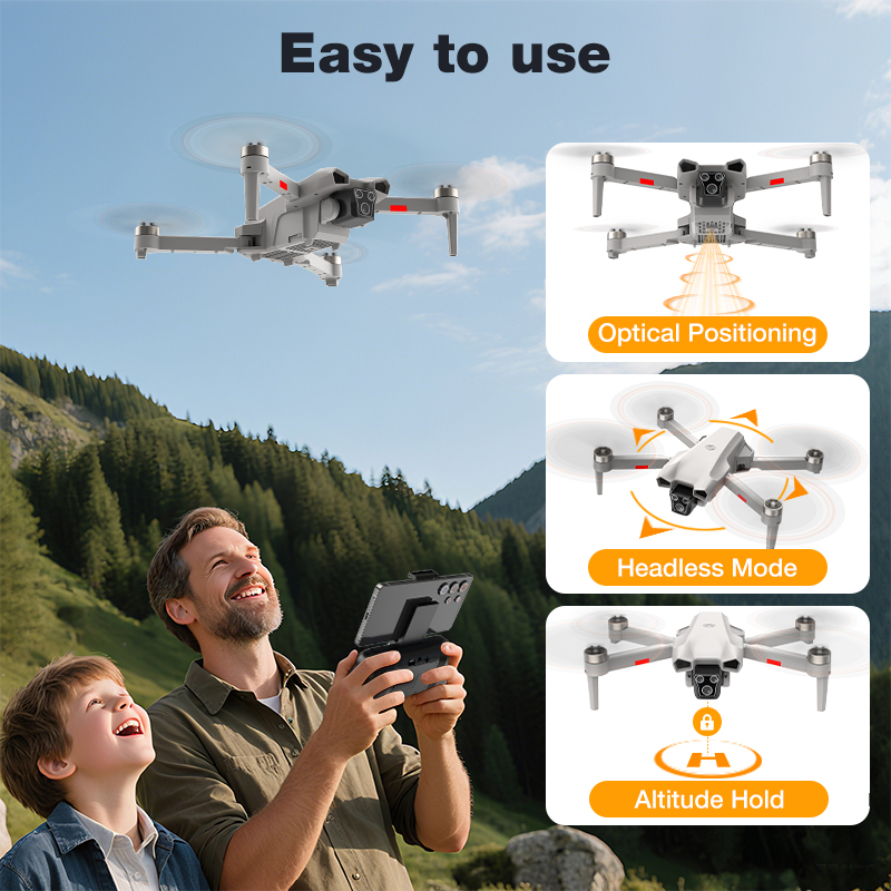 Drone L017 Pro Mini pliable Qu - Electronics And Gadgets With H avis et prix