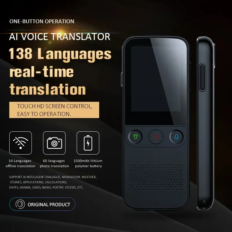 Nouveau Traducteur Vocal Intel - Portable Translator Device avis et prix