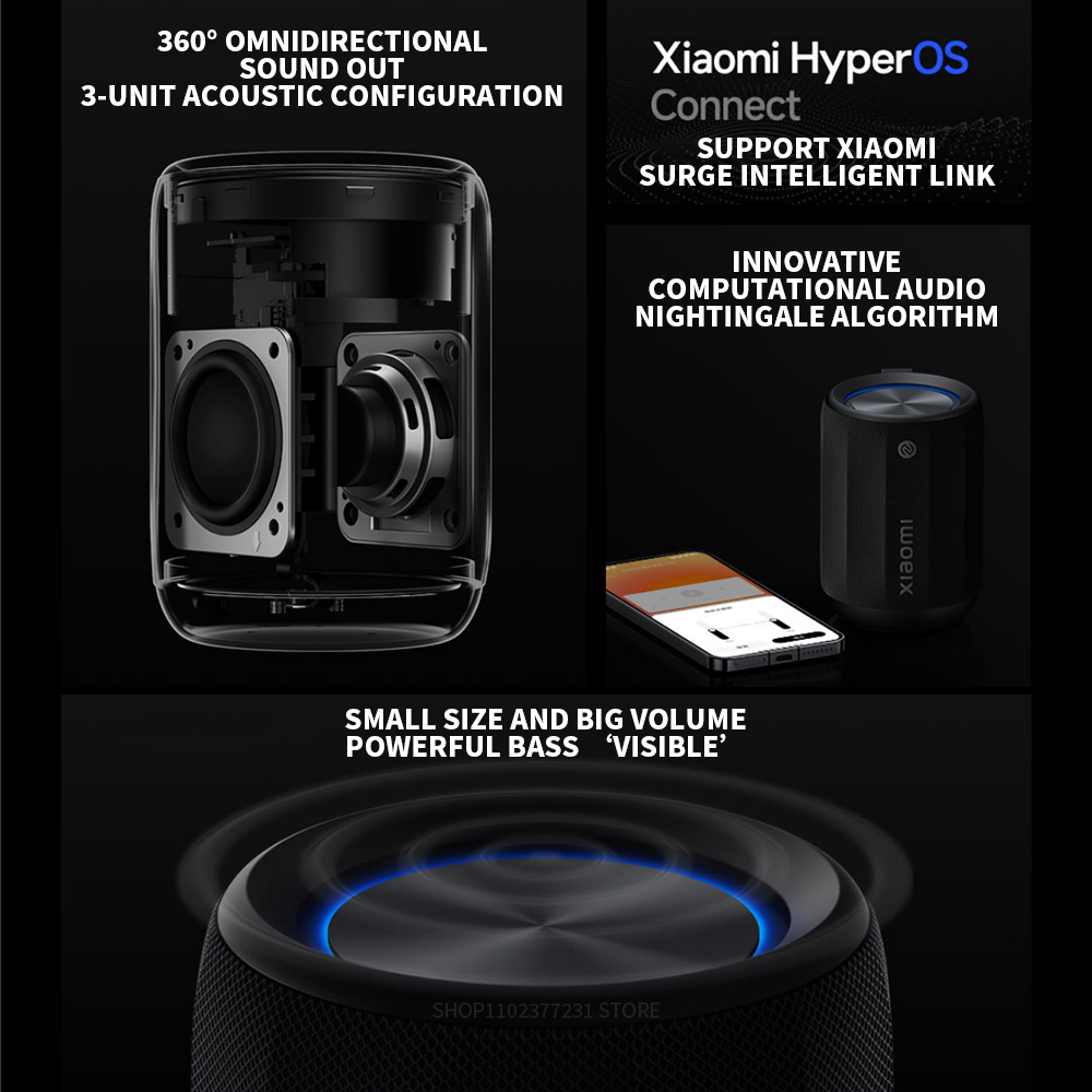 Xiaomi Haut-parleur Bluetooth  - Mini Electronics Gadgets avis et prix