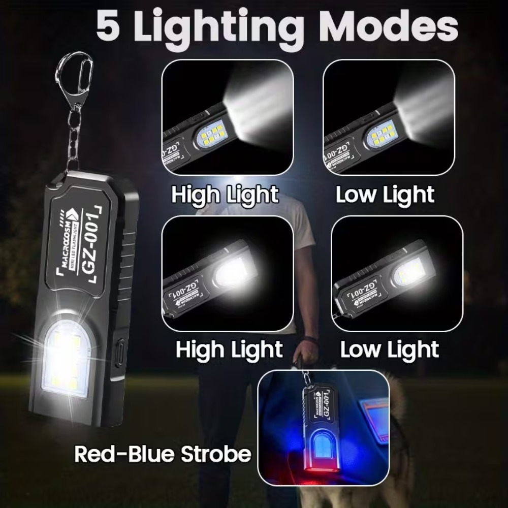 Mini lampe de poche porte-clés - Mini Electronics Gadgets avis et prix
